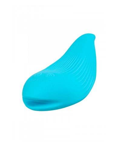 Mini vibro rechargeable DelightfulWave bleu - FairyGasm