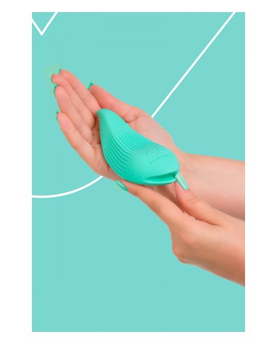 Mini vibro rechargeable DelightfulWave vert - FairyGasm