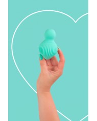 Mini vibro rechargeable EnchantedDesire vert - FairyGasm