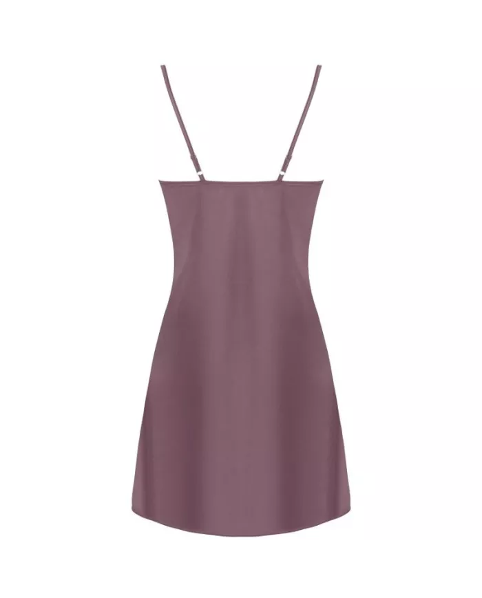 LIVCO CORSETTI FASHION - JACQUELINE LC 90249 ROBE DE CHAMBRE + CHEMISE + CULOTTE VIOLET L/XL