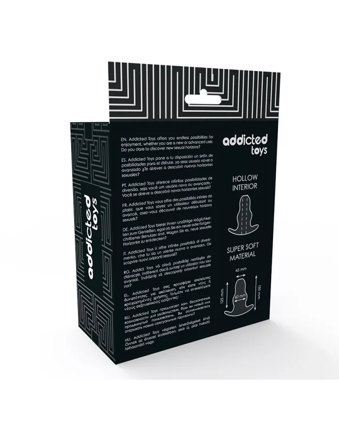 ADDICTED TOYS - GRAND DILATATEUR ANAL 13 CM - TRANSPARENT