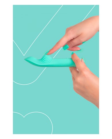 Vibro rechargeable LunaCharm vert - FairyGasm