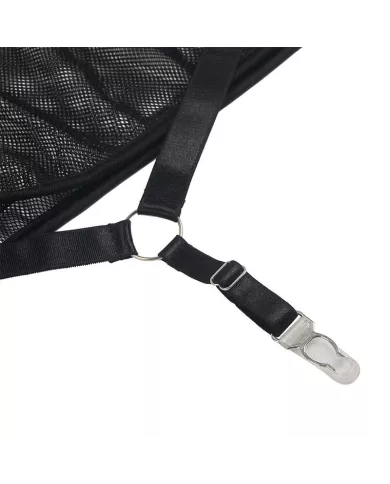 SUBLLIME - ROBE TRANSPARENTE  DOS LIQUIDE NOIR S/M