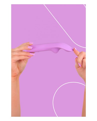 Vibro rechargeable LunaCharm violet - FairyGasm
