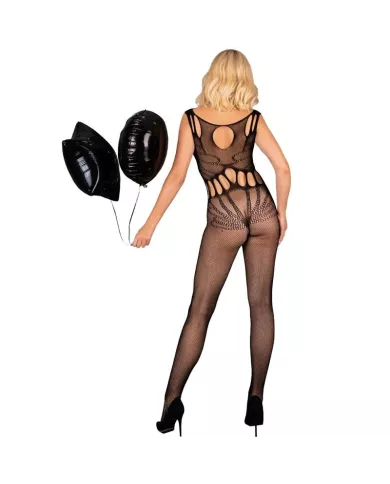 LIVCO CORSETTI FASHION - AMAHIL BODYSTOCKING SANS CROTCHLESS NOIR TAILLE UNIQUE