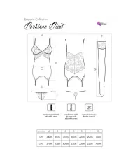 LIVCO CORSETTI FASHION - PERSINNE MIT EMPORIO ENSEMBLE CORSET + CULOTTE + BAS