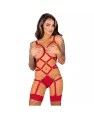 LIVCO CORSETTI FASHION - THIARA LC 20213 ENSEMBLE CORPS + BAS ROUGE S/M LIVCO CORSETTI FASHION - THIARA LC 20213 ENSEMBLE CORPS + BAS ROUGE S/M
