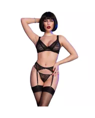 CHILIROSE - CR 4692 ENSEMBLE QUATRE PIÈCES NOIR S CHILIROSE - CR 4692 ENSEMBLE QUATRE PIÈCES NOIR S