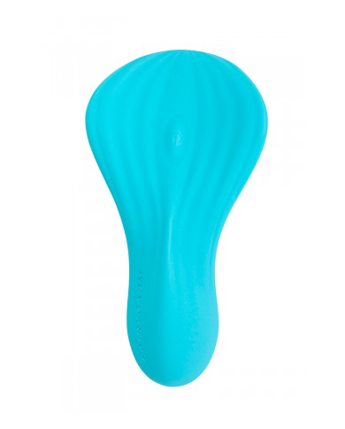 Mini vibro rechargeable SilkenTouch bleu - FairyGasm