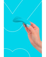 Mini vibro rechargeable SilkenTouch bleu - FairyGasm