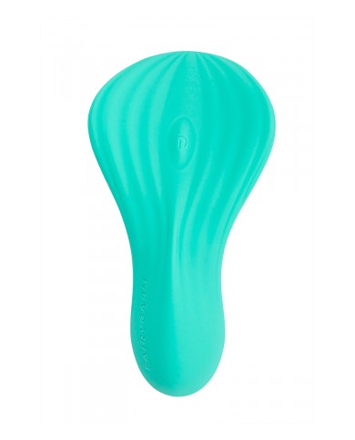 Mini vibro rechargeable SilkenTouch vert - FairyGasm