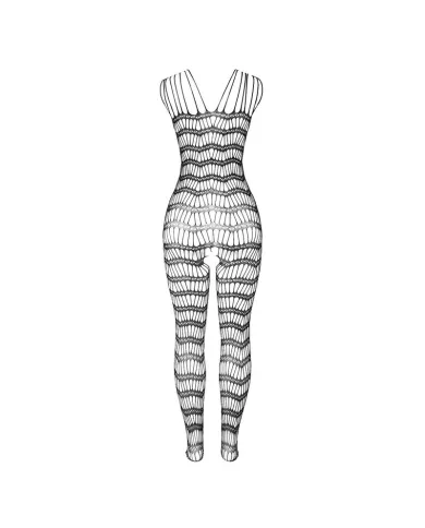 SUBBLIME - 951696 BODYSTOCKING RÉSILLE OUVERT AVEC BRETELLES SUR LES ÉPAULES NOIR TAILLE UNIQUE
