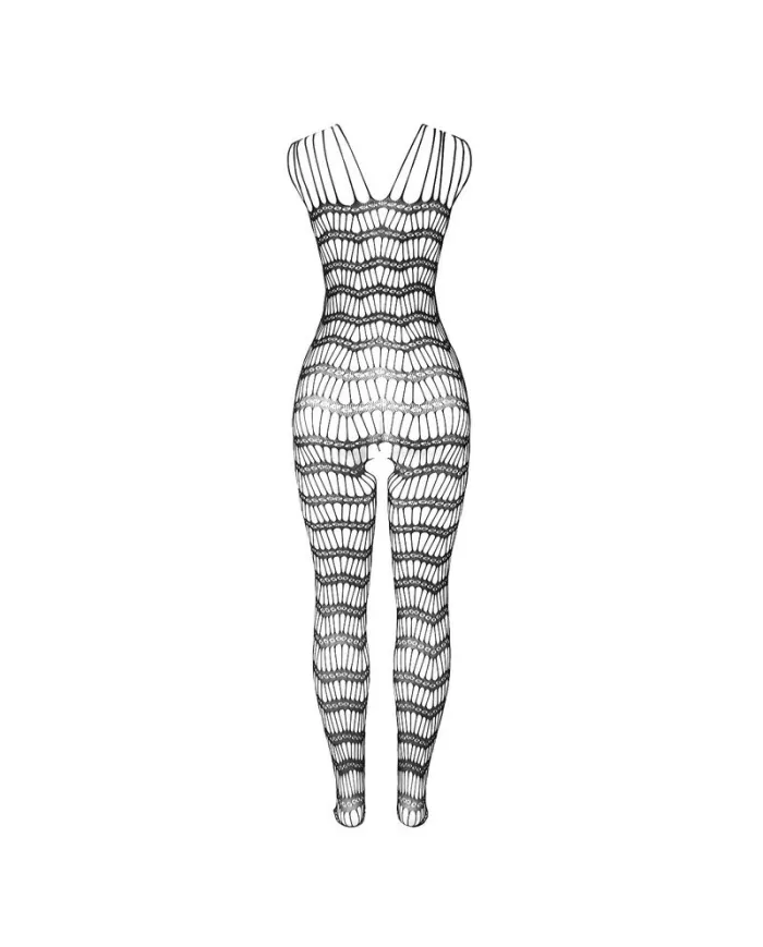 SUBBLIME - 951696 BODYSTOCKING RÉSILLE OUVERT AVEC BRETELLES SUR LES ÉPAULES NOIR TAILLE UNIQUE SUBBLIME - 951696 BODYSTOCKING RÉSILLE OUVERT AVEC BRETELLES SUR LES ÉPAULES NOIR TAILLE UNIQUE