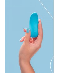 Mini vibro rechargeable ThrillLeaf bleu - FairyGasm