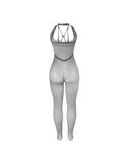 SUBBLIME - 951788 BODYSTOCKING LONG EN RESILLE AVEC BRETELLES SUR LA POITRINE ET LE DOS NOIR TAILLE UNIQUE SUBBLIME - 951788 BODYSTOCKING LONG EN RESILLE AVEC BRETELLES SUR LA POITRINE ET LE DOS NOIR TAILLE UNIQUE