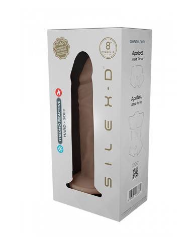 Gode Liquid Silicone Model 2 flesh 20cm - SilexD