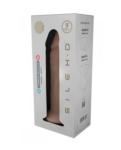 Gode Liquid Silicone Model 2 flesh 23cm - SilexD