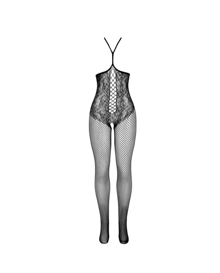 SUBBLIME - 951849 BODYSTOCKING RÉSILLE OUVERT ET COL LICOU NOIR TAILLE UNIQUE SUBBLIME - 951849 BODYSTOCKING RÉSILLE OUVERT ET COL LICOU NOIR TAILLE UNIQUE