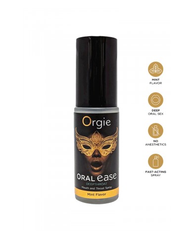 Spray gorge profonde Oral Ease - Orgie