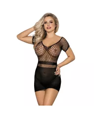 SUBBLIME - 951917 ROBE COURTE NOIRE EN CROCHET GRILL TAILLE UNIQUE SUBBLIME - 951917 ROBE COURTE NOIRE EN CROCHET GRILL TAILLE UNIQUE