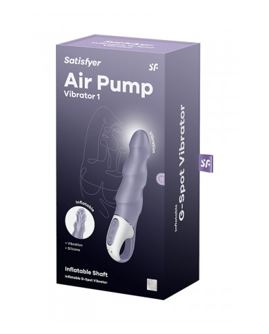 Vibro gonflable Satisfyer Air Pump Vibrator 1