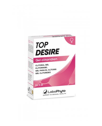 Gel clitoridien Top Desire 6 sachets 4ml