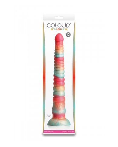 Gode Red Stacked 30,6 x 4,5 cm - NS Novelties
