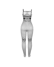 SUBBLIME - 952112 BODYSTOCKING RESILLE AVEC DETAILS SUR LA POITRINE ET LE VENTRE NOIR TAILLE UNIQUE SUBBLIME - 952112 BODYSTOCKING RESILLE AVEC DETAILS SUR LA POITRINE ET LE VENTRE NOIR TAILLE UNIQUE