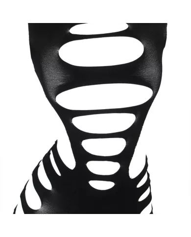 SUBBLIME - 952266 ROBE RÉSILLE ÉLASTIQUE MANCHES LONGUES NOIR TAILLE UNIQUE