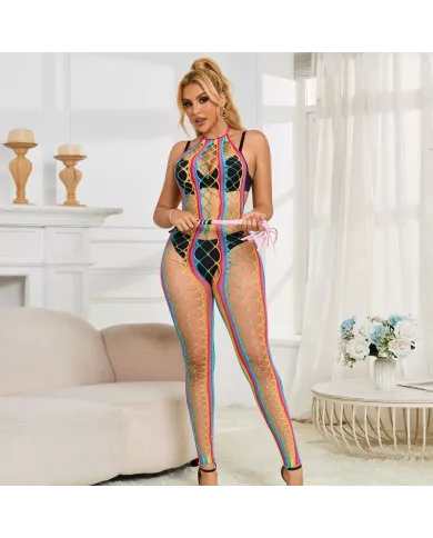 SUBBLIME - 952358 ROBE RÉSILLE COL LICOU ARC-EN-CIEL TAILLE UNIQUE SUBBLIME - 952358 ROBE RÉSILLE COL LICOU ARC-EN-CIEL TAILLE UNIQUE