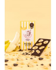 Chocolat noir banane - Tablette 100g - Les canailles