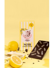 Chocolat noir citron confit - Tablette 100g - Les canailles