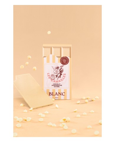 Chocolat blanc - Tablette 100g - Les canailles