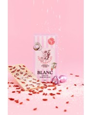 Chocolat blanc coco et baie de goji - Tablette 100g - Les canailles