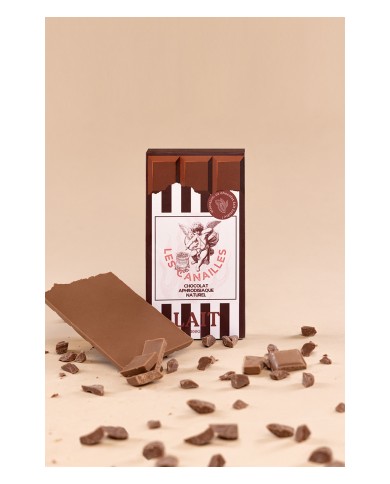 Chocolat au lait - Tablette 100g - Les canailles