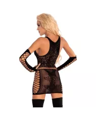 LIVCO CORSETTI FASHION - MARLAMINA XG030 CHEMISA + GANTS NOIR S/L