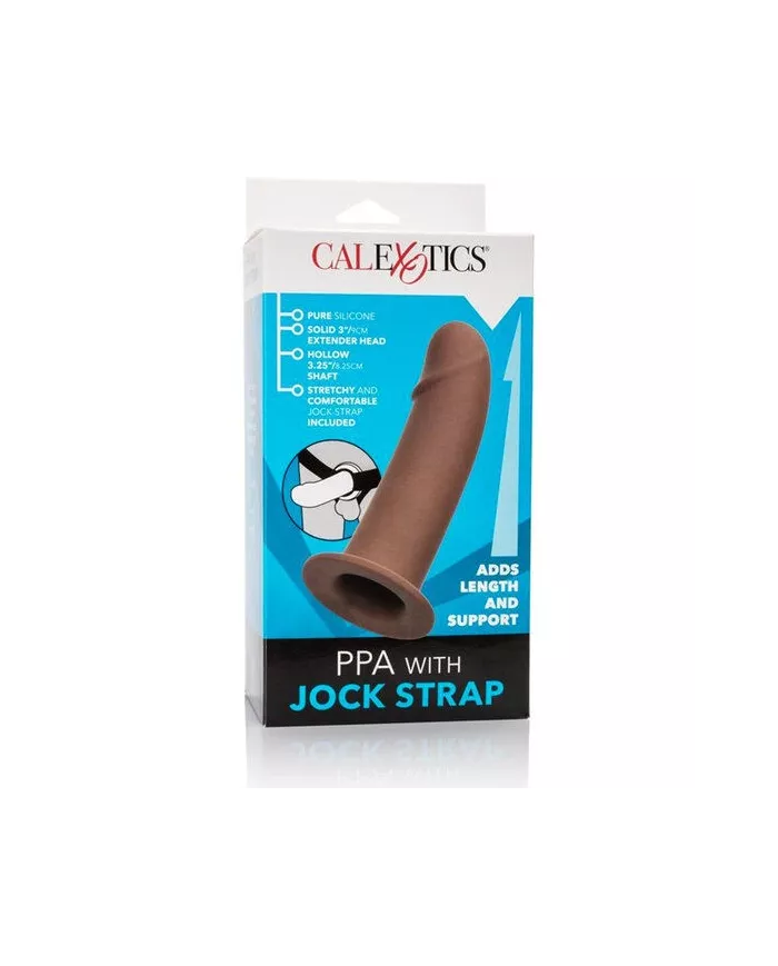 CALEXOTICS - PPA AVEC JOCK STRAP MARRON CALEXOTICS - PPA AVEC JOCK STRAP MARRON