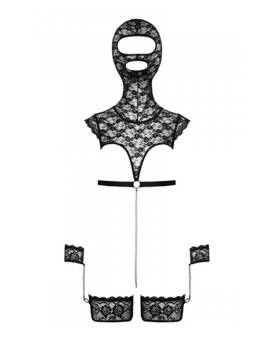 Ensemble de lingerie bondage en dentelle - bad kitty