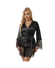 SUBBLIME - 953805 PYJAMA DENTELLE ÉLÉGANT + STRING NOIR L/XL SUBBLIME - 953805 PYJAMA DENTELLE ÉLÉGANT + STRING NOIR L/XL