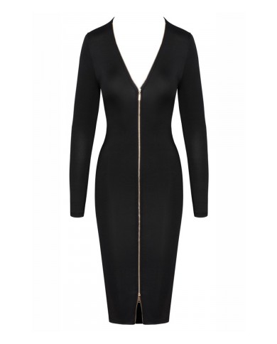 Robe noire à manches longues -  Cotelly Party