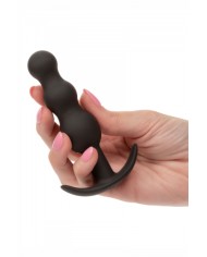 Plug anal Vibrant à perles - Calexotics