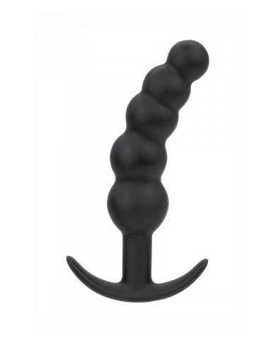 Plug anal Vibrant avec 5 perles - Calexotics