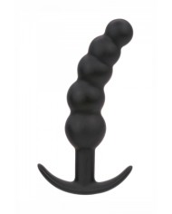 Plug anal Vibrant avec 5 perles - Calexotics
