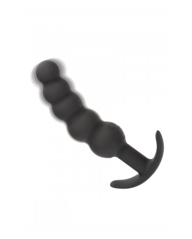 Plug anal Vibrant avec 5 perles - Calexotics