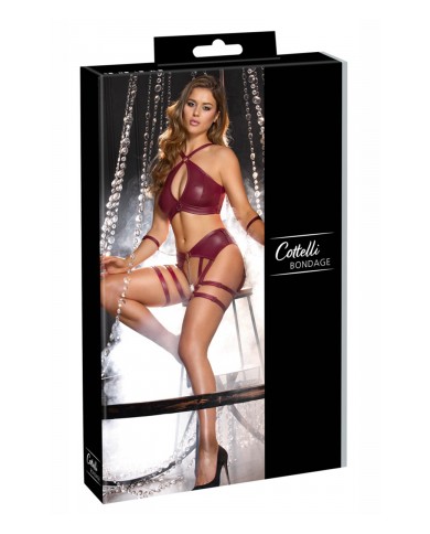 Ensemble BDSM bordeaux - Cotelli Bondage