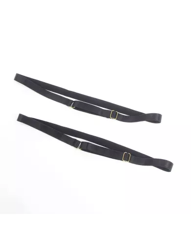 SUBBLIME - 954451 ROBE SEXY EN MAILLE CUIR NOIR L/XL