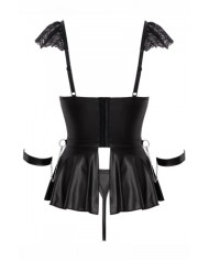 Ensemble 3 pièces lingerie Fetish - Cotelli Bondage