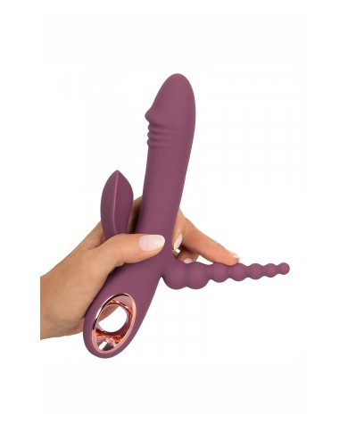 Vibro slim triple plum - You2toys