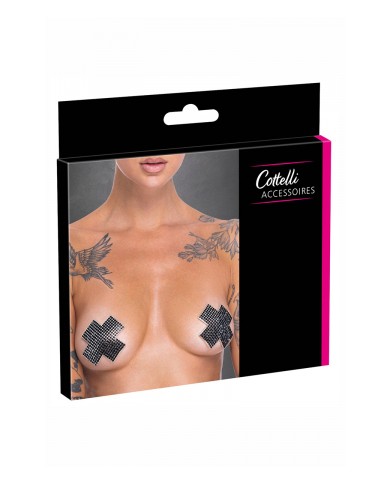 Caches tétons croix - Cotelli Accessoires