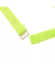 SUBBLIME - 955281 ENSEMBLE SOUTIEN-GORGE AVEC COLLIER ET DÉTAILS DE JAMBES VERT FLUORESCENT L/XL